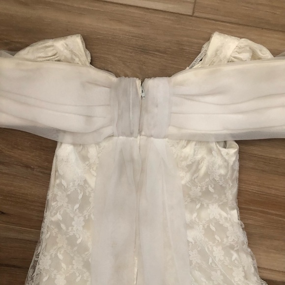 Vintage Jessica McClintock Girls FlowerGirl/ Communion Dress 7 - Picture 6 of 9